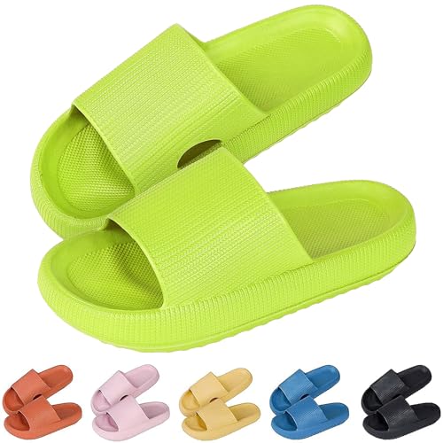 MoneRffi Badelatschen Damen Herren Wolkenschuhe- cloud slides original Badeschuhe wolken damen airfoot hausschuhe Cloudyzz Bequeme rutschfeste Dusch Badeschlappen von MoneRffi