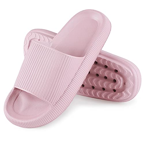 MoneRffi Original Badelatschen Damen Herren,Airfoot Wolkenschuhe Badeschuhe Damen Badeschlappen,Cozy Slides Wolken Schlappen,Hausschuhe Sommer Rutschfeste Pantoletten von MoneRffi