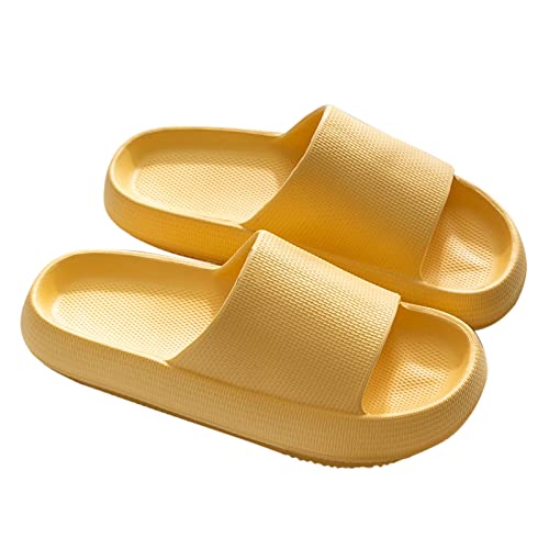 MoneRffi Cosyslides Badelatschen Damen Herren, Sommer Airfoot Wolken Badeschuhe, Bequeme Rutschfeste Schnell Trocknende Hausschuhe, Unisex Cloudyzz Home Badeschlappen Pantoletten Sandalen von MoneRffi