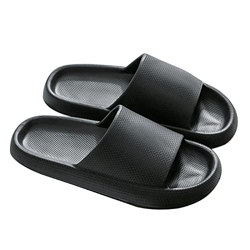 MoneRffi Cosyslides Badelatschen Damen Herren, Sommer Airfoot Wolken Badeschuhe, Bequeme Rutschfeste Schnell Trocknende Hausschuhe, Unisex Cloudyzz Home Badeschlappen Pantoletten Sandalen von MoneRffi