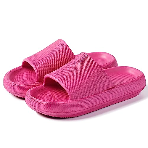 MoneRffi Original Badelatschen Damen Herren,Airfoot Wolkenschuhe Badeschuhe Damen Badeschlappen,Cozy Slides Wolken Schlappen,Hausschuhe Sommer Rutschfeste Pantoletten von MoneRffi