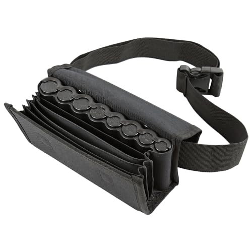 Monepass - Kellnerbörse/Kellnertashe mit Abs Schwarz Münzsortierer (8 Stück). Magnetverschluss – Version für den allgemeinen Gebrauch von Monepass