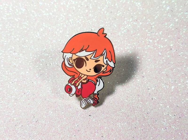 Pin 45 Mm Von Orange Clownfisch Meerjungfrau Pin 45 Mm Von Orange Clownfisch Meerjungfrau von MoneriesCo