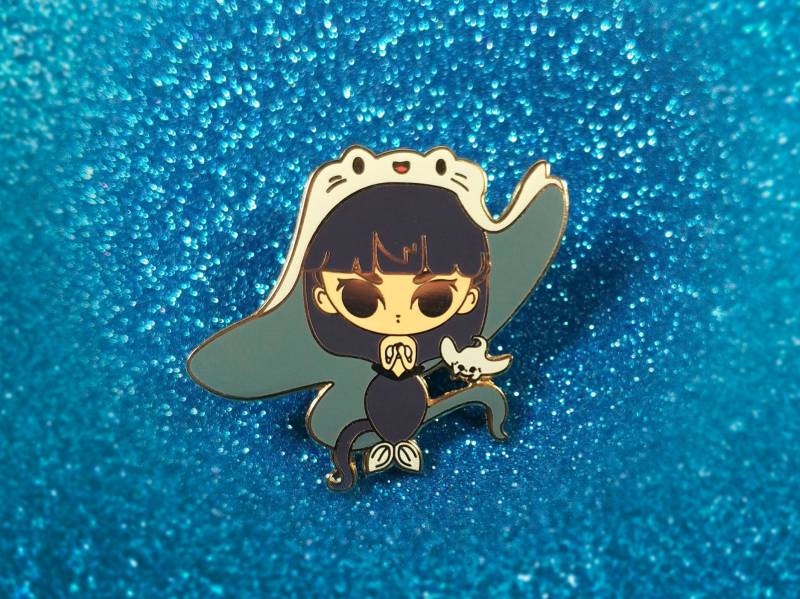 stingray Türkis Kleine Meerjungfrau Emaille Pin von MoneriesCo