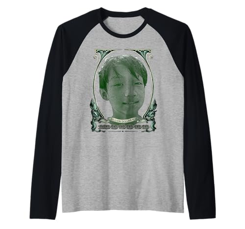 Geldbeutel – Big Face Frank Kim Kids 01 Raglan von Money Bags - Big Face Frank Gifts