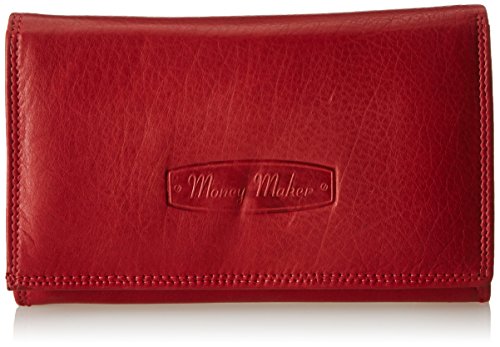 Money Maker Damen Frauen Kellnerbörse Geldbörse rot Leder 15.5x3x9.5cm OPJ704R Leder Kellnerbörse Money Maker Damen Frauen Kellnerbörse Geldbörse rot Leder 15.5x3x9.5cm OPJ704R Leder Kellnerbörse von Money Maker