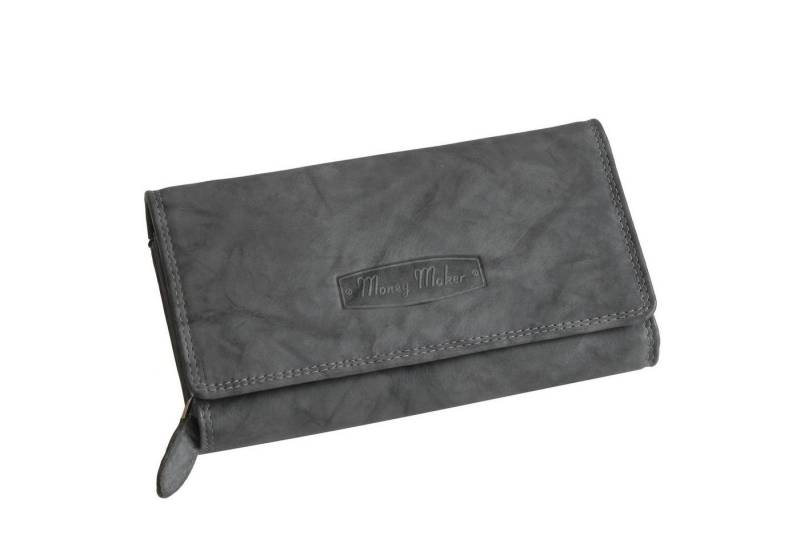 Money Maker Geldbörse Money Maker - Leder Damen Geldbörse Portemonnaie Geldbeutel Auswahl von Money Maker