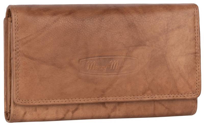 Money Maker Geldbörse RFID Damen Geldbörse Portemonnaie Geldbeutel Damenbörse Leder, Damen Geldbörse klappbar mit Drückknopf Portemonnaie Geldbeutel von Money Maker