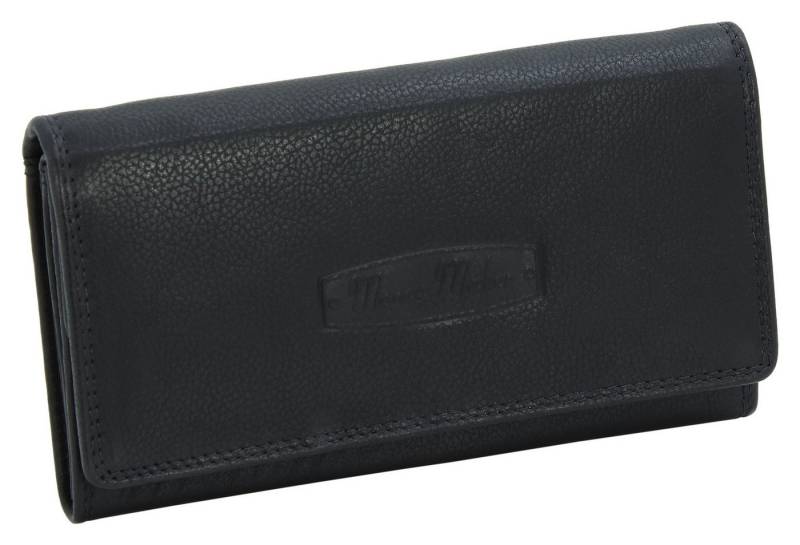 Money Maker Geldbörse aus Leder - Damen Portmonee mit RFID-Schutz - viele Fächer, groß von Money Maker