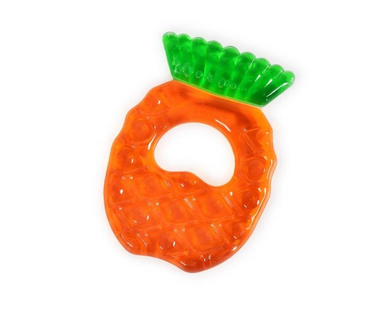 Moni Beißring Beißring Ananas T1181, Kühlbeißring als Zahnungshilfe ab 3 Monate massiert von Moni