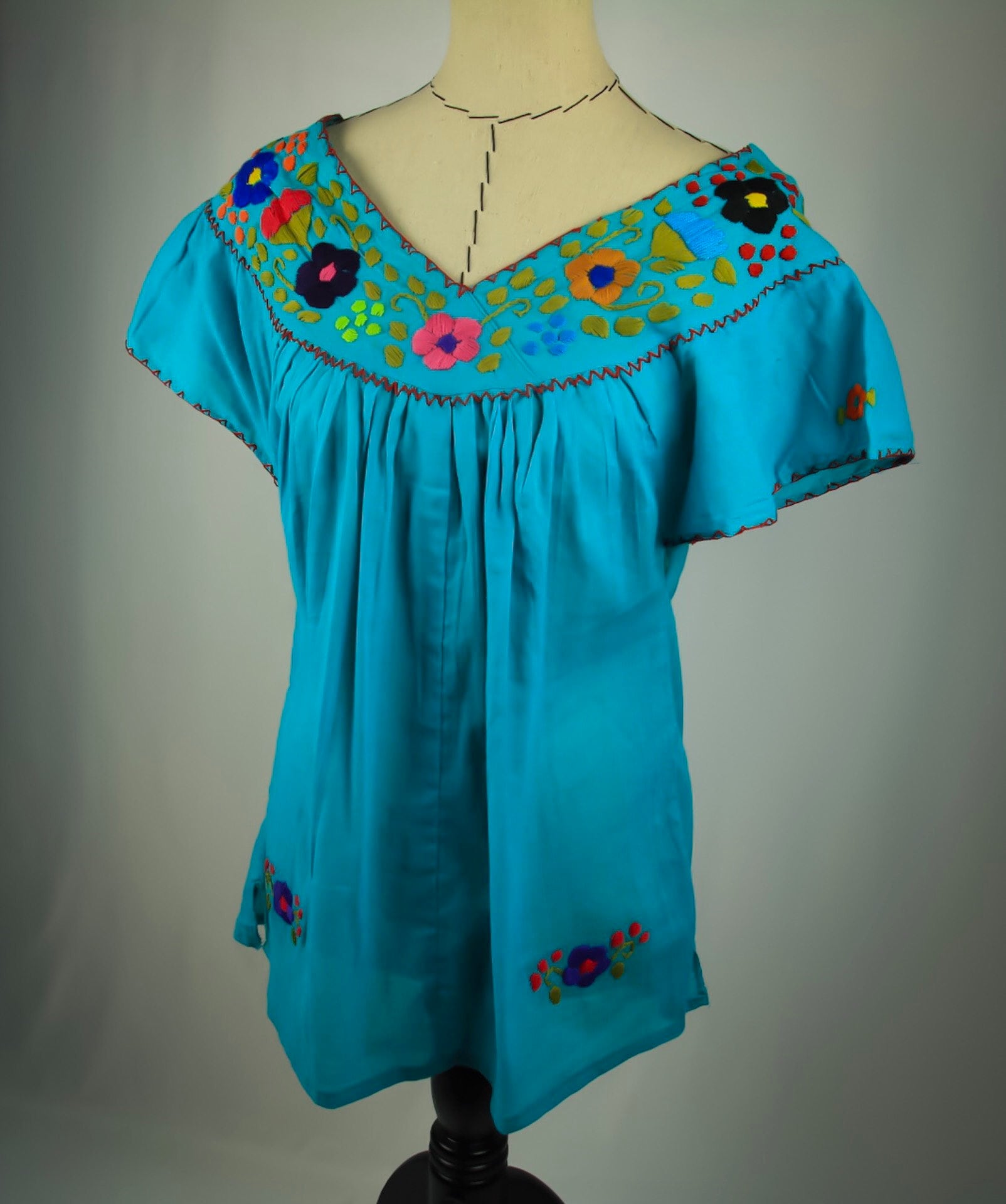 Moderne Oaxaca Huipil-Bluse Moderne Oaxaca Huipil-Bluse von MoniAma