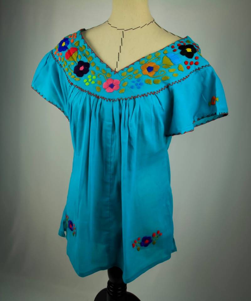 Moderne Oaxaca Huipil-Bluse Moderne Oaxaca Huipil-Bluse von MoniAma