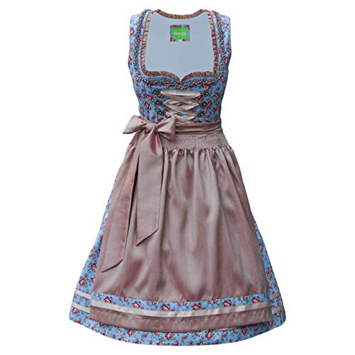 Dirndl Trachtenkleid Mididirndl 3. TLG Moniba- 016 (48) von Moniba Collection