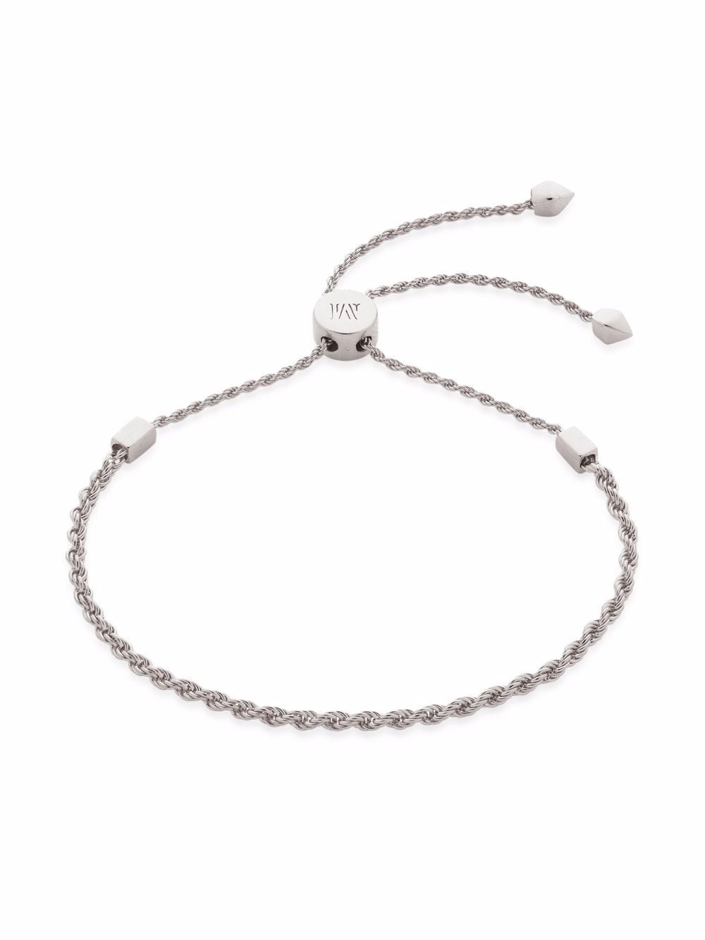 Monica Vinader Corda Armband - Silber von Monica Vinader