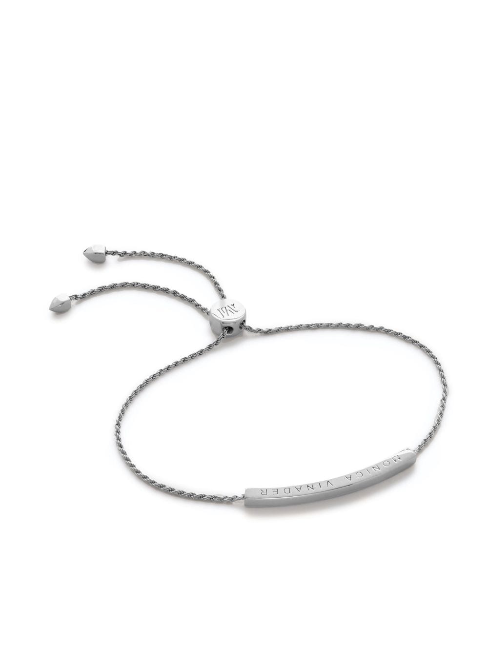 Monica Vinader Linear Friendship Armband - Silber von Monica Vinader