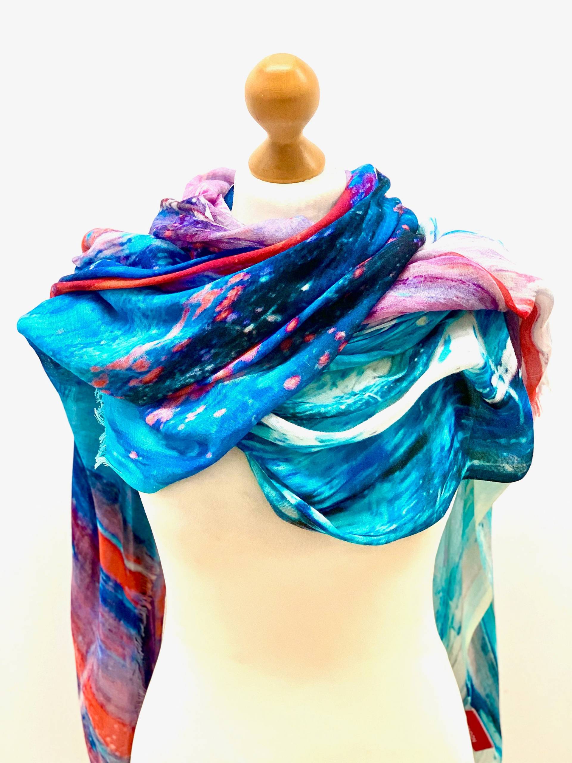 Dreaming Of Goa Schal Modal Sarong Wrap, Sommer Cover-Up Dreaming Of Goa Schal Modal Sarong Wrap, Sommer Cover-Up von MonicaMajaRichardson