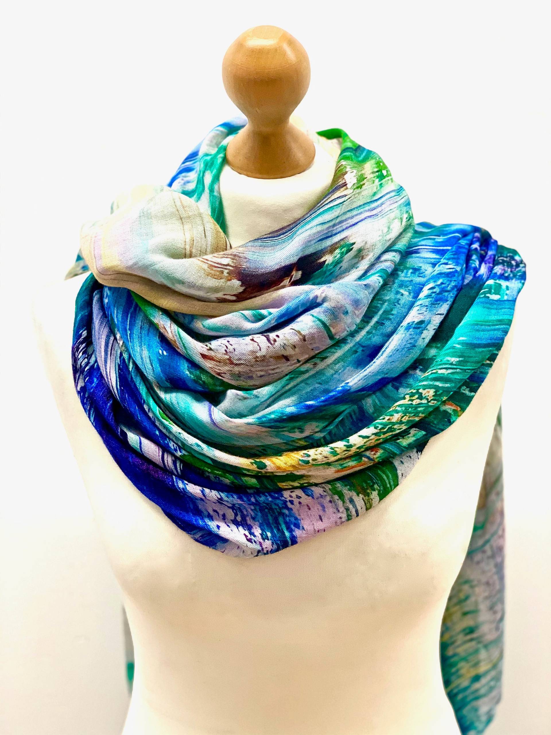 Modal Schal Sarong "Was Worte Nicht Sagen Können' Druck Modal Schal Sarong "Was Worte Nicht Sagen Können' Druck von MonicaMajaRichardson