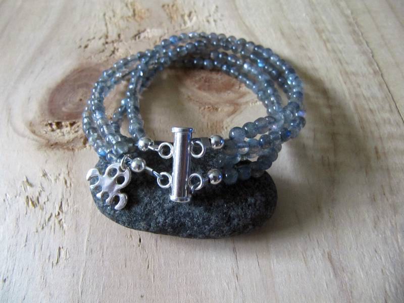 Eleganter Labradorit Armband von MonicaPanizoDesigns