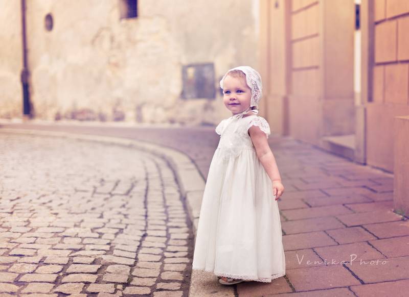 Vintage Baby Taufkleid Oder von MonikaVenika