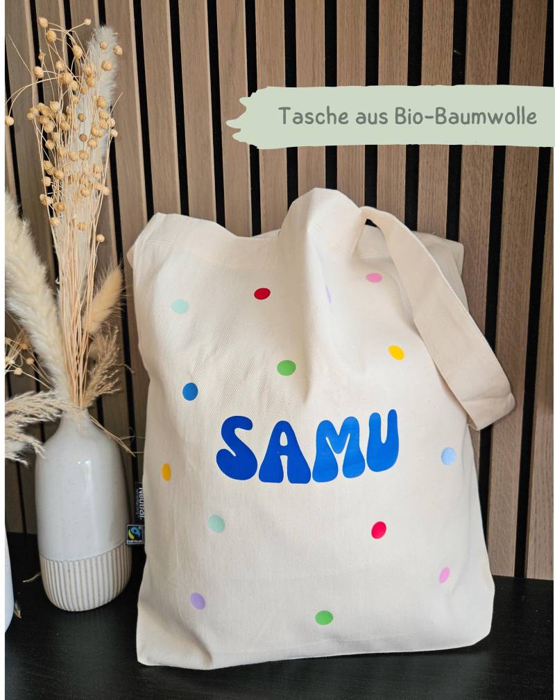 Stofftasche Bio-Baumwolle Mit Namen I Kindertasche Personalisierbar Kinderstofftasche Tragetasche Kindergarten Stoffbeutel Schule Stofftasche Bio-Baumwolle Mit Namen I Kindertasche Personalisierbar Kinderstofftasche Tragetasche Kindergarten Stoffbeutel Schule von MonilovesMinis