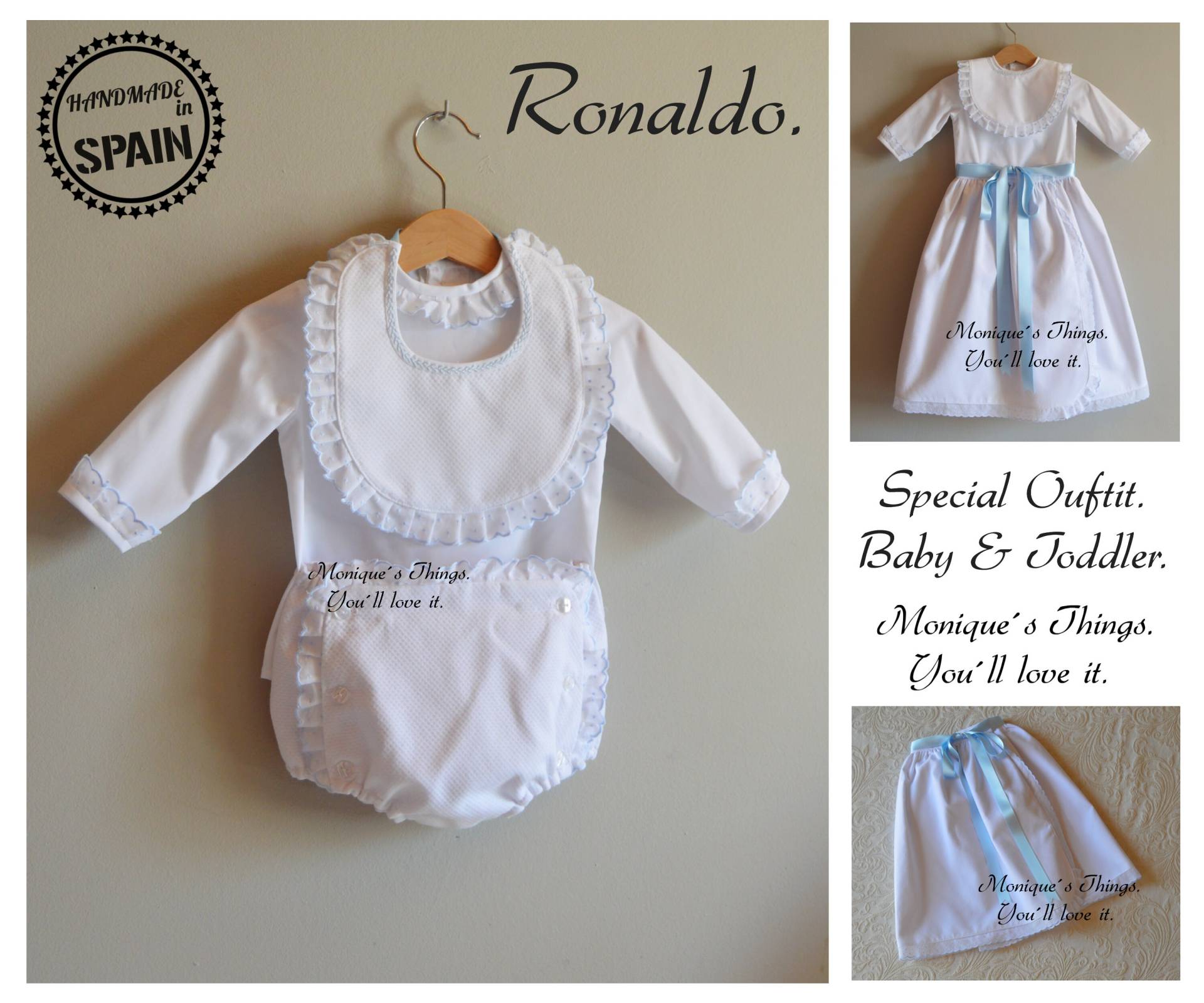 Ronaldo Boys Set Hemd Und Pumphose Oder Shorts Piqué Batist. Ostern. Entwerfen Sie Ihr Eigenes Outfit. Zeremonie, Besonderer Anlass. Handgefertigt von Moniquesthingsshop