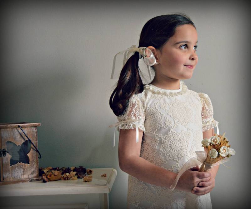 Valentina | 1T Bis 8J+ Mädchen.spitzenstoff, Batist, Feine Spitze.entwerfen Sie Ihr Eigenes Outfit.besondere von Moniquesthingsshop