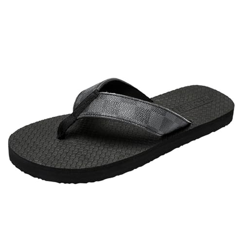 Monissy Herren Sommer Zehentrenner Männer V2 Sandalen Flipflops Badelatschen Pantoffeln für Strand Urlaub Beach Wandern Hawaii Surfen Schwimm Pool Wasserpark, Schwarz, 39-40 Monissy Herren Sommer Zehentrenner Männer V2 Sandalen Flipflops Badelatschen Pantoffeln für Strand Urlaub Beach Wandern Hawaii Surfen Schwimm Pool Wasserpark, Schwarz, 39-40 von Monissy
