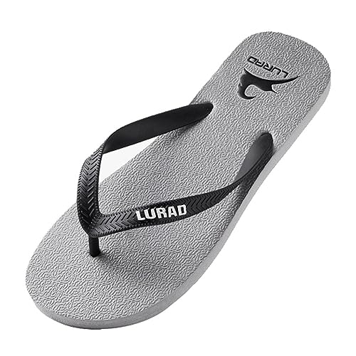 Monissy sommer Flipflops damen Badelatschen herren Zehentrenner jungen Schlappen Pantoletten Slides Espadrilles sommerschuhe Badenschuhe Hausschuhe Strand Freizeit Zuhause Wasser pools, Grau, 40 von Monissy