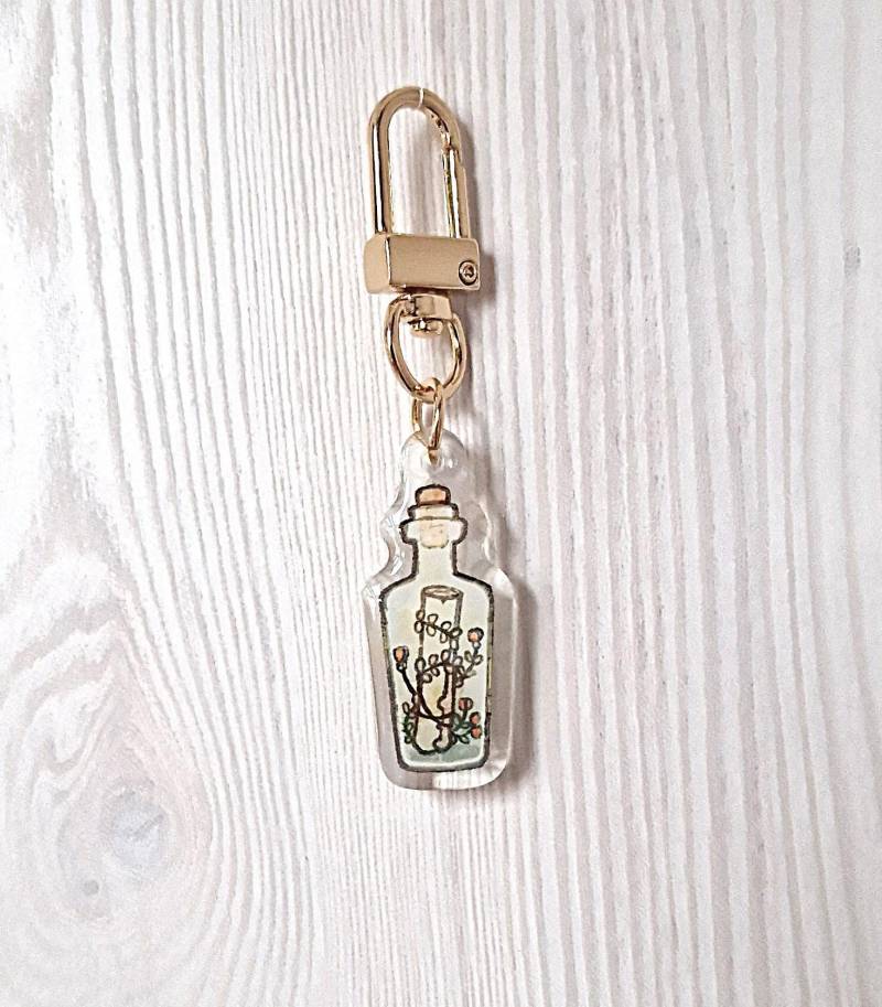Monkee's Finest Acrylic Keychain Flaschenpost I Charm Nummerierte Sammlung No. 1 von MonkeesFinest