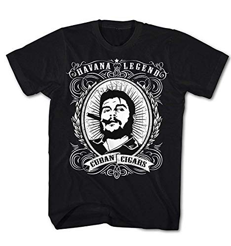 Herren T-Shirt Che Guevara Havana Regend Cuban Cigars Revolution von Monkey Print