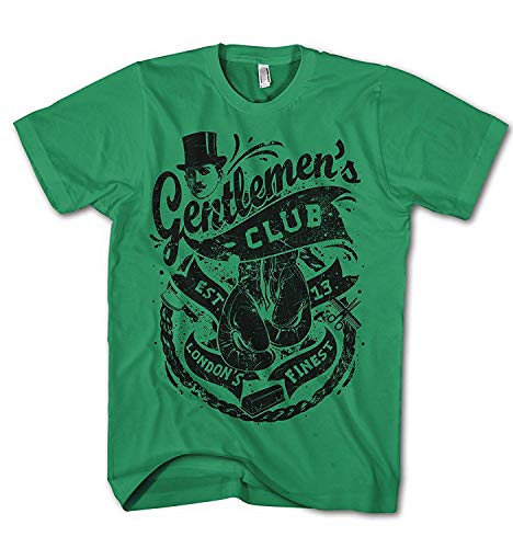 Herren T-Shirt Gentleman Boxing Club London Punk Old School von Monkey Print