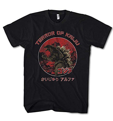 Herren T-Shirt Kaiju Terror Godzilla Japan von Monkey Print