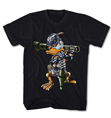 Herren T-Shirt Killer Donald Cyber Cartoon von Monkey Print