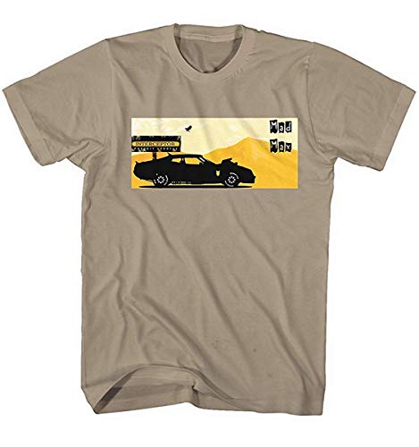 Herren T-Shirt Mad Max Auto Interceptor Hot Rod Movie Fury Kino von Monkey Print