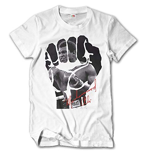 Herren T-Shirt Muhammad Ali Slim Fit Boxen Sport Trikot Cassius Clay Neu von Monkey Print