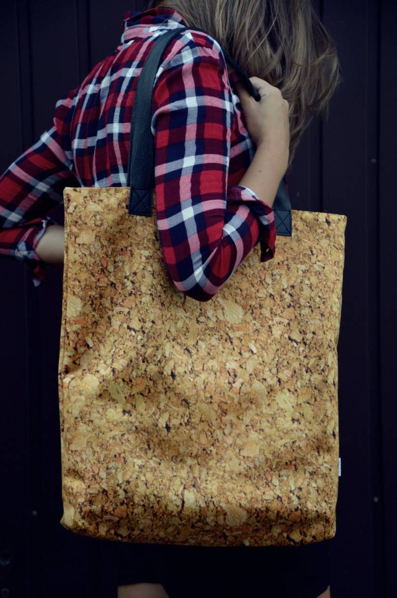 Mr.m Korktasche - Bedruckte Einkaufstasche Große Reisetasche Markttasche Shopper Tasche Original Strandtasche Mr.m Korktasche - Bedruckte Einkaufstasche Große Reisetasche Markttasche Shopper Tasche Original Strandtasche von MonkeyMachineDesign