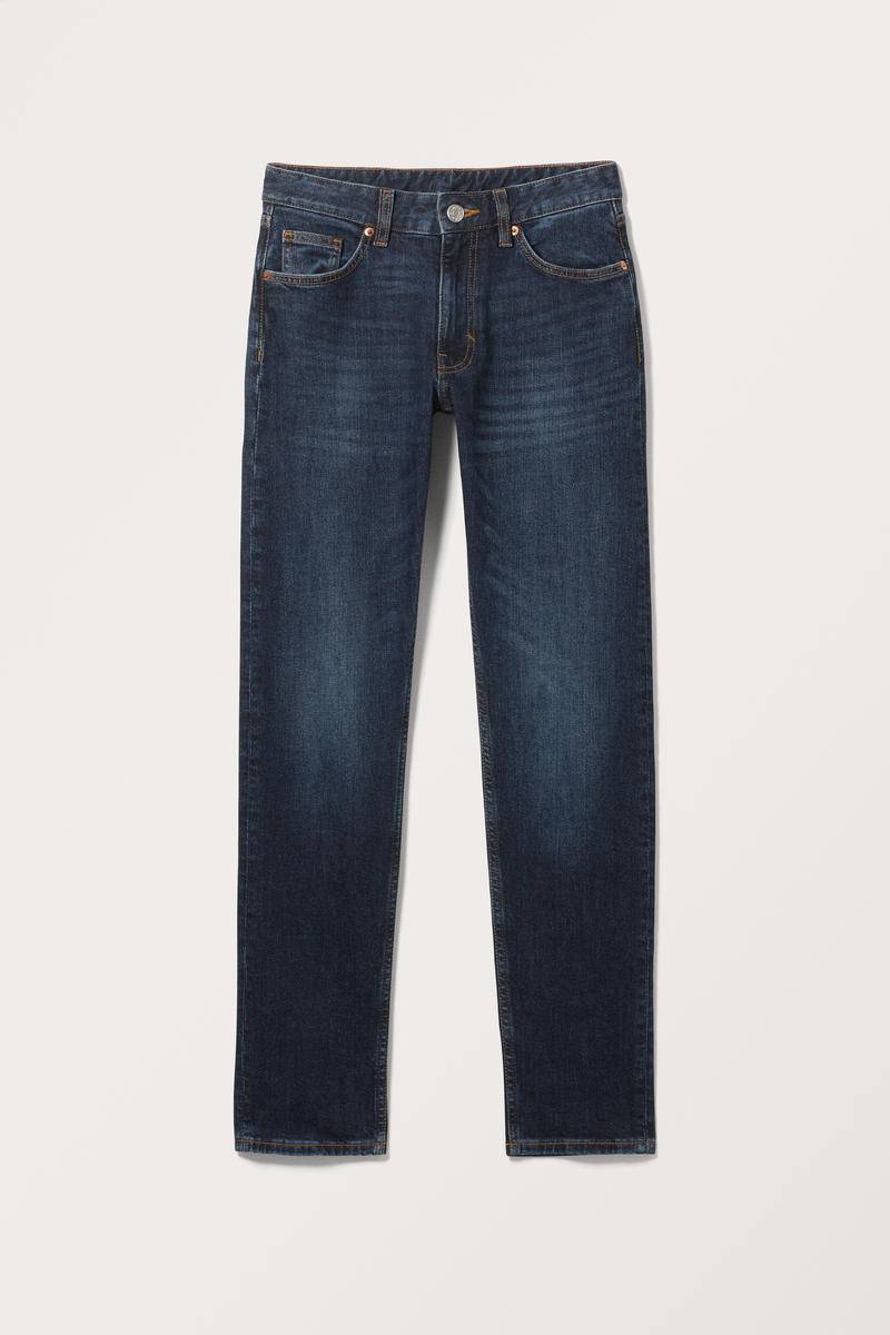 Ako - Tapered-Jeans Mit Slim-Fit - Blau von Monki