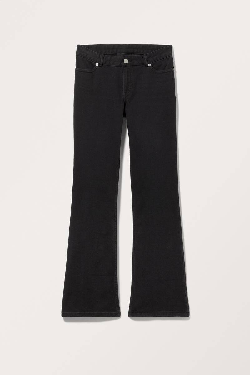 Ausgestellte Twillhose - Schwarz von Monki