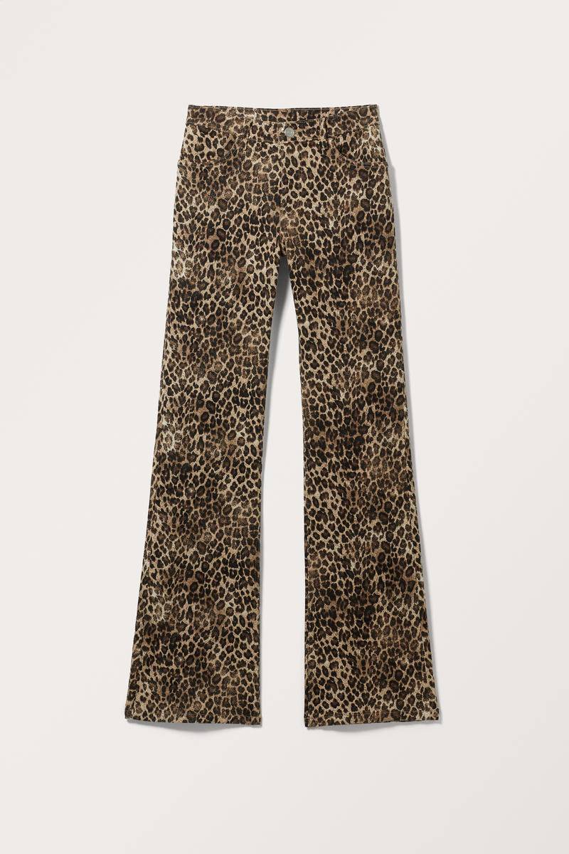 Baumwollhose Mit Normaler Taille - Braun von Monki