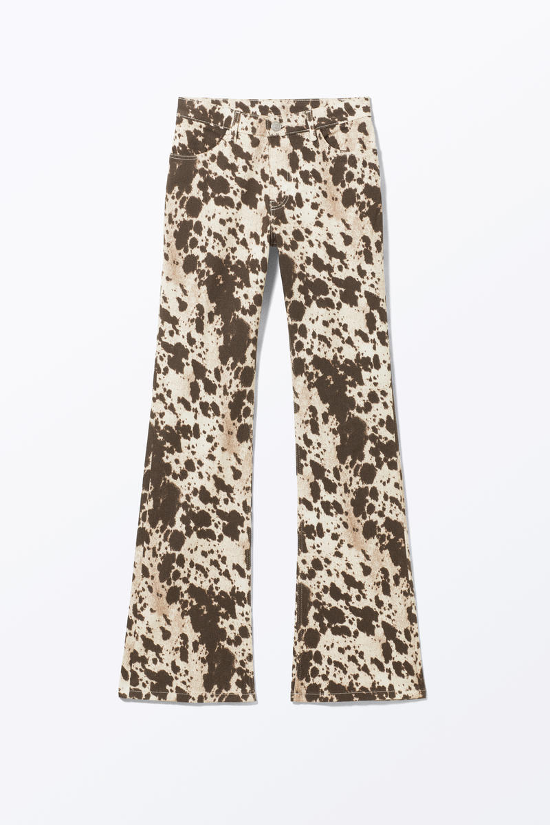 Baumwollhose Mit Normaler Taille - Weiß von Monki