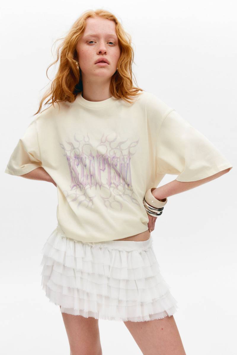 Boxy Fit Printed T-Shirt von Monki