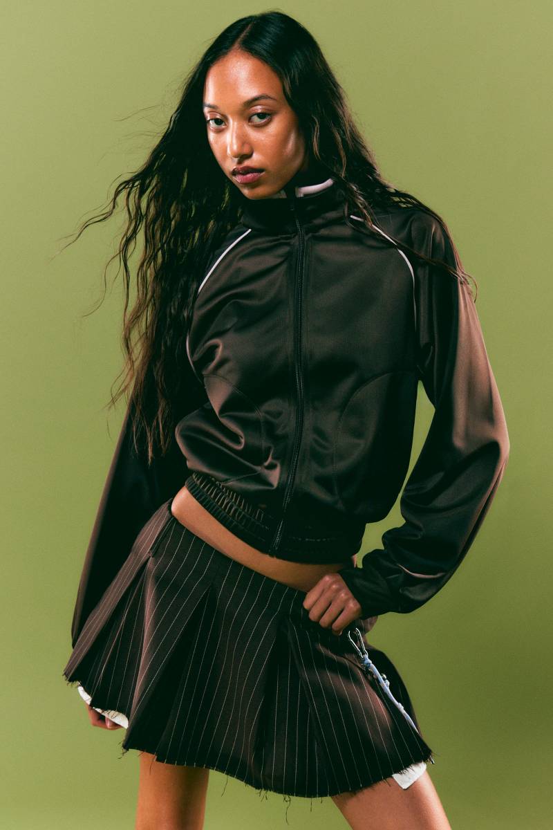 Contrast Track Jacket von Monki