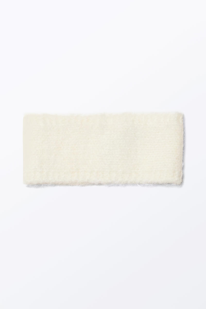 Flauschiges Stirnband - Weiß Flauschiges Stirnband - Weiß von Monki