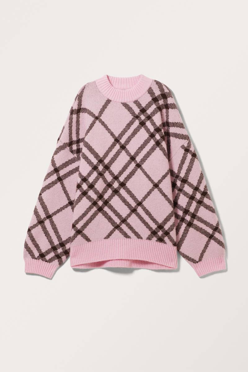 Grobstrickpullover - Rosa von Monki