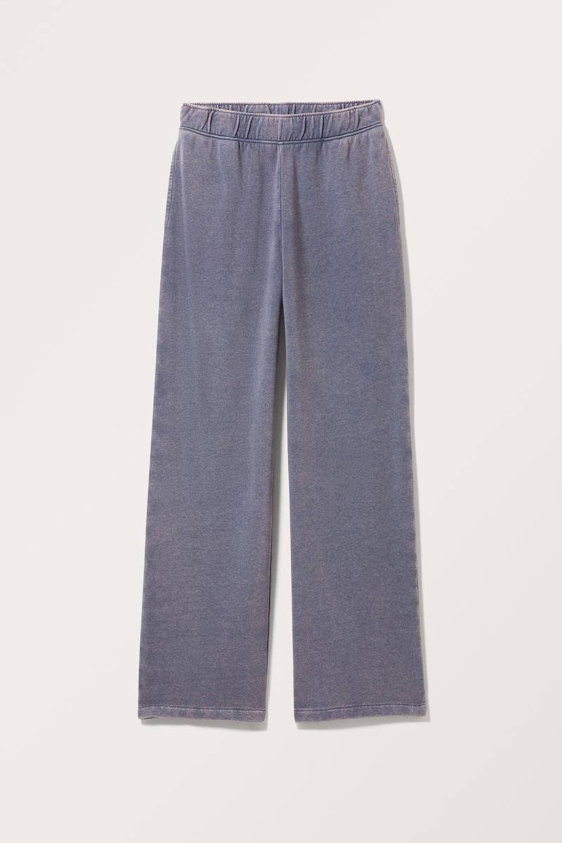 Jogginghose Mit Weitem Bein - Blau von Monki