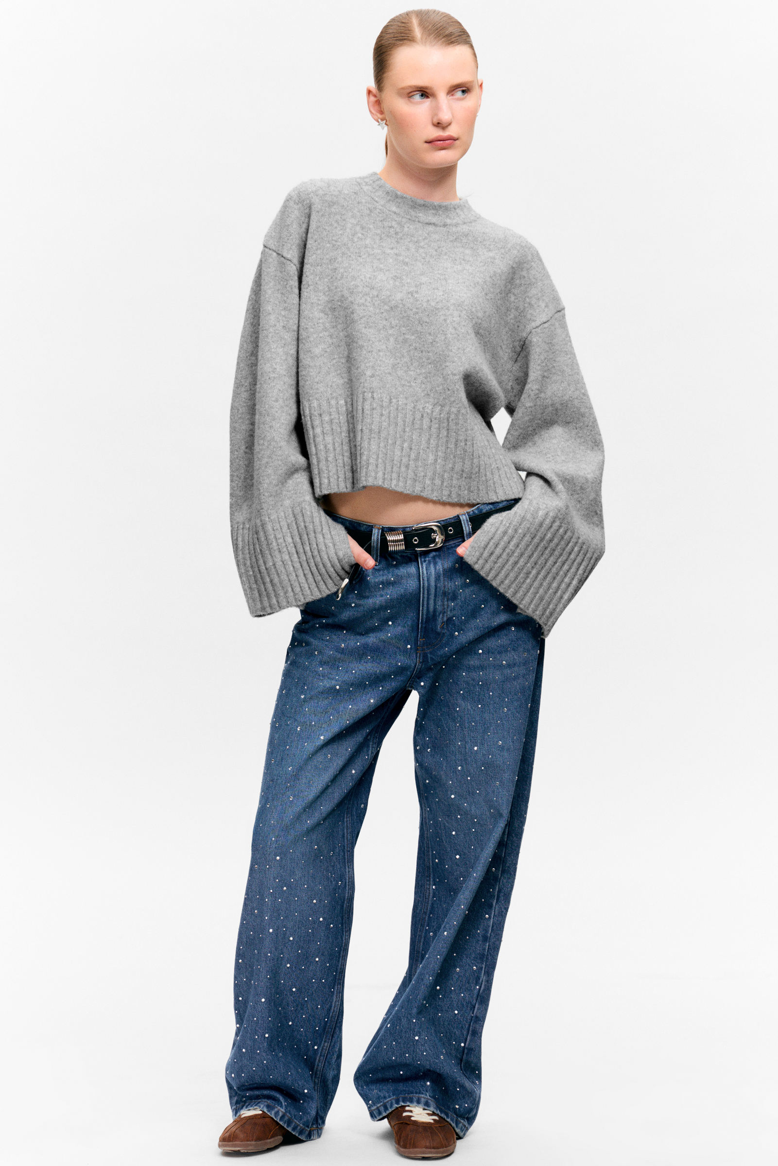 Knitted Oversized Sweater von Monki