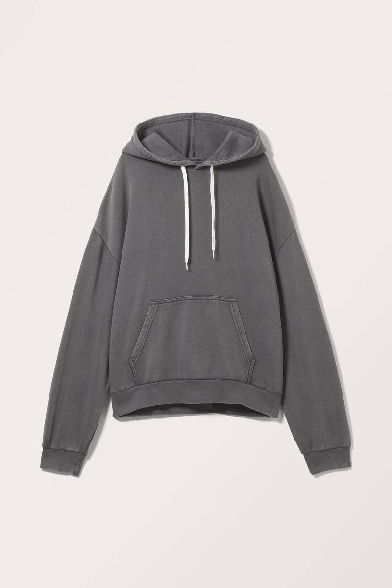 Locker Geschnittener Kapuzenpullover - Schwarz von Monki
