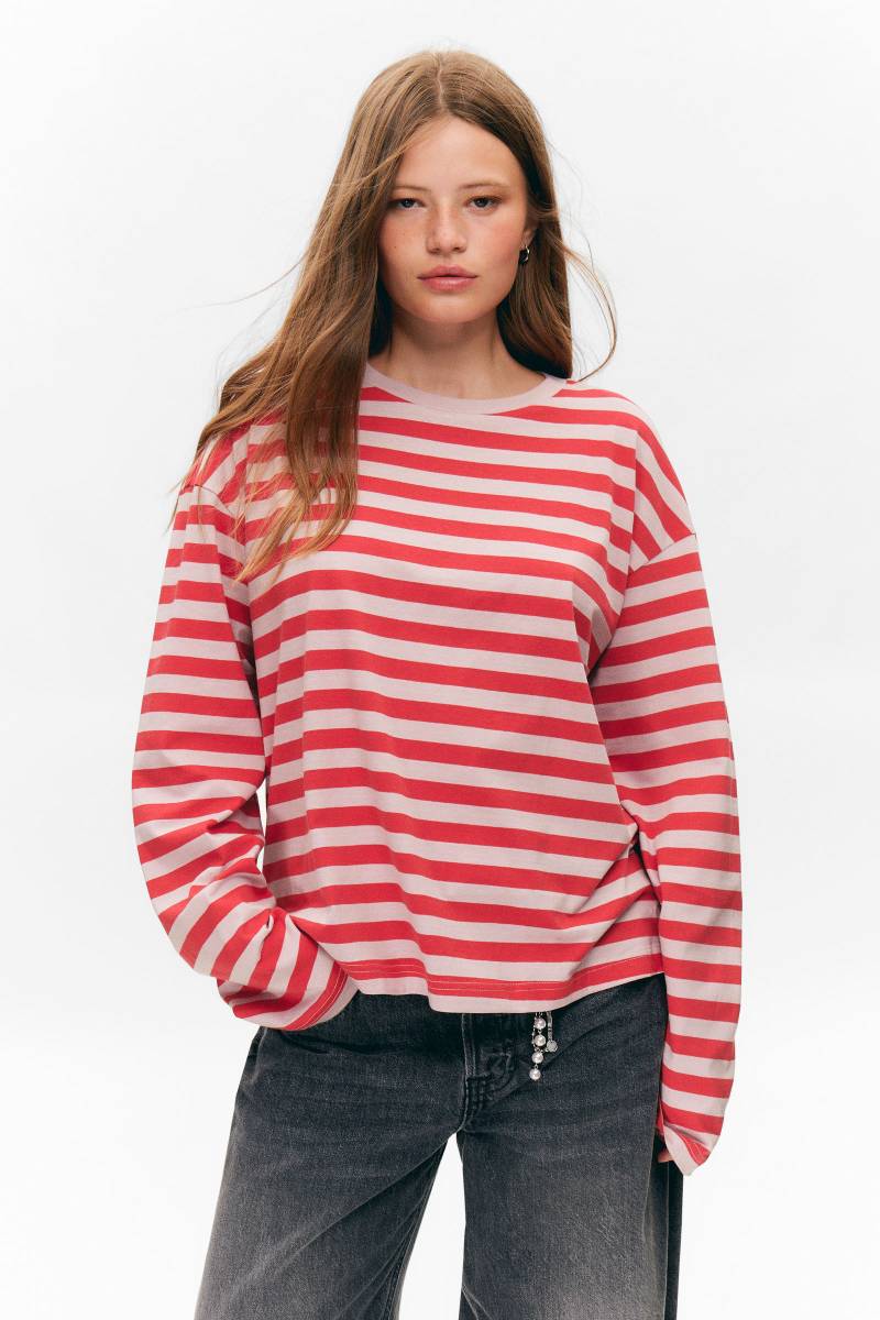 Long-Sleeved Cotton T-shirt von Monki