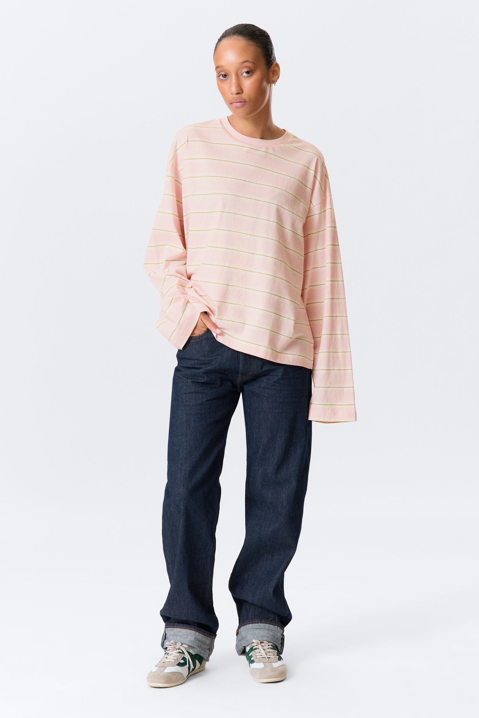 Long-Sleeved Cotton T-shirt von Monki