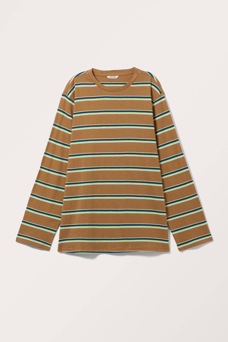 Longsleeve-Kleid In Oversized-Passform - Braun von Monki